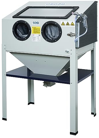 SOGI S-85 SABBIATRICE PROFESSIONALE + 25 KG CORINDONE 80