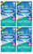 DenTek Completa Clean menta fresca angolato Floss Picks 75 bis (pacchetto di 4)