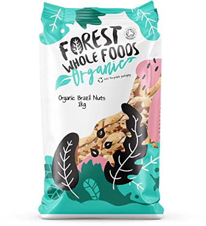 Forest Whole Foods Organic Brazil Nuts 1kg