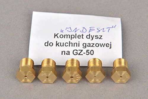 BSD Gasdüse, Messing, Erdgas, Gasdüse, Gasherd Gaskochfeld Ersatzdüse