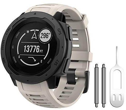 NotoCity Cinturino di Ricambio Compatibile con Instinct Instinct Braccialetto in Silicone Unisex