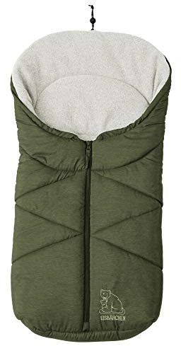 Eisbärchen Winter-Fußsack für Babyschale Kindersitz (7963-SG)