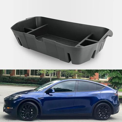ROCCS Front Trunk Organizer for Tesla Model Y 2020-2024 Frunk Storage Organizer Front Trunk Mat Storage Box