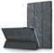 Funda para iPad 9.7'' 2017/2018 Carcasa Ultra Delgado PU Cuero Flip Case con Múltiples Angulos de Vista Auto Sueño/Estela Smart Cover para iPad Air 2 / Air 1, iPad 6ª / 5ª generación, Gris Oscuro