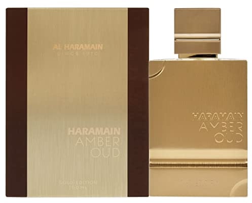 Haramain Amber Oud For Unisex 3,33 oz EDP Spray (Gold Edition)