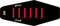 Sitzbankbezug Stage6 schwarz - rot Beta RR