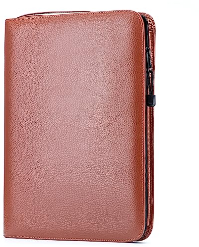 Lanxivi 46 Slots Kaffee Leder Füllfederhalter Etui für verschiedene Größen Stifte Display Halter Tasche für Tintenroller