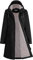 Peter Patter Manteau Imperméable d'hiver femme Veste de Pluie Chaude avec Doublure Intérieure Parka Femme Teddy Velours Doublé Friesennerz PU Coupe-vent Imperméable d'hiver