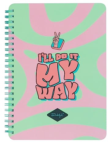 Mr. Wonderful – A5 Notebook – I'll do it my way