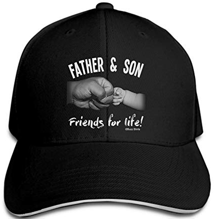 BEABAG Basecap Baseballkappe Papa Vater Sohn lebenslanger Freund Papa Freizeitmütze Atmungsaktive Laufkappe Sport Sonnenhut Polo Stil Geburtstagsgeschenk