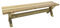 MASGAMES | Banco de Madera XERTA | Madera tratada para el Exterior | Autoclave Nivel IV | 180 cm de Largo |