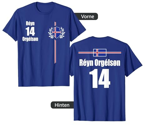 Junggesellenabschied Isländische Namen Trikot Urlaub Party T-Shirt