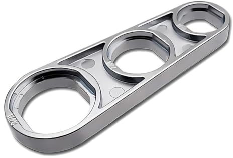GXGM 1 Piezas Llave Aireador Grifo, M18/M20/M22/M24/M28 Llave Multifunción Múltiples Especificaciones 6 Tamaños Aireador De Repuesto De Acero Inoxidable Para Filtro Grifo(A)
