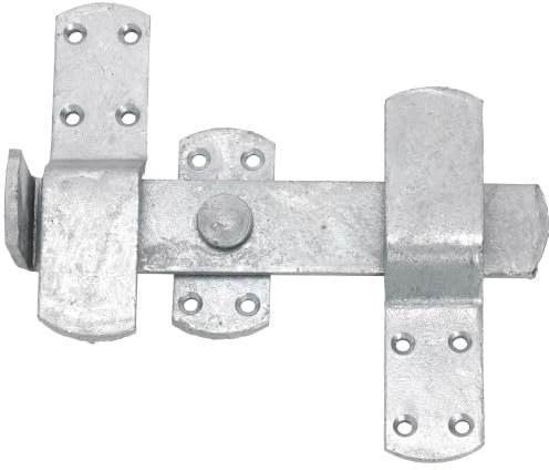 Heavy Duty Galvanised Kick Over Stable Door Latch – Durable Gate Catch Lock for Barns, Stables, and Farm Gates – Rust Resistant, Easy to Install