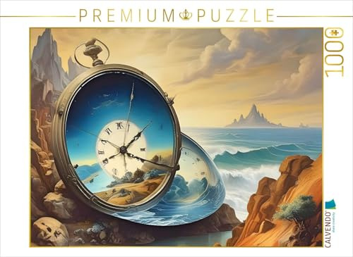 CALVENDO Puzzle Am Ende der Zeit - Surreale Fantasie | 1000 Teile Lege-Größe 64 x 48 cm Foto-Puzzle für glückliche Stunden