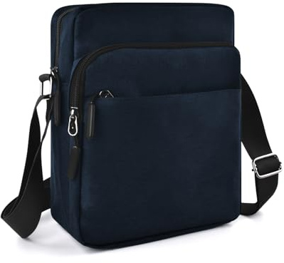 BROTOU Umhängetasche, Schultertasche für Herren, Handytasche Crossbody bag Tasche herren, Messenger Bag für Tägliches Leben Reise