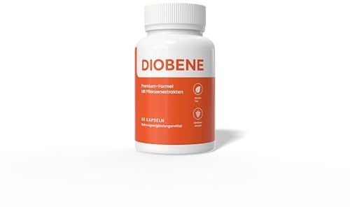 Diobene Premium Pflanzenextrakt-Kapseln, Himbeerketon und Grüner Tee, 60 Kapseln, Nahrungsergänzungsmittel