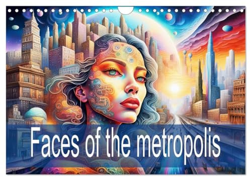Faces of the metropolis (Wall Calendar 2026 DIN A4 Landscape), CALVENDO 12 Month Wall Calendar: The magic of the fusion of man and metropolis.