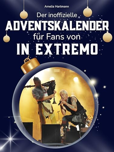 Der inoffizielle Adventskalender für Fans von In Extremo: 24 Tage mit deinem Star bis Weihnachten. Fanbuch und Biografie in einem. Das ideale Geschenkt für alle Fans.