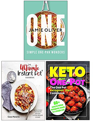One Simple One-Pan Wonders[Hardcover], The Ultimate Instant Pot Cookbook, The One Pot Ketogenic Diet Cookbook 3 Books Collection Set