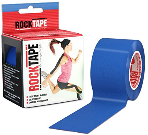 Rocktape STD Kinesiology 2 Zoll Roll Support Tape-Navy, Marine blau, 5cm x 5m
