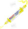edding 5400 Marqueur acrylique 3D double pointe - jaune fluorescent - 1 tube peinture acrylique imperméables - double pointe 2-3,5-10 mm - peinture acrylique pour toile, bois - qualité artistique