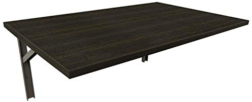 mikon 90x50 Wandtisch Wandklapptisch Küchentisch Schreibtisch Esstisch Klapptisch Esstisch Wandtisch Küchentisch Schreibtisch Kinderschreibtisch Bartisch Computertisch | Wenge