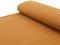 Baumwoll - Sweat Stoff kuschelweich Alpenfleece einfarbig dunkelocker - Meterware ab 25 cm x 150 cm - Stoff zum Nähen
