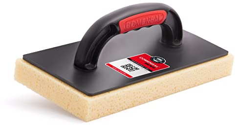 COMENSAL® Llana para Limpieza Hydro - Talocha con Esponja - Esponja para Azulejos - Revestimiento de Esponja Hidroespuma - Made in EU - 280 x 140 mm
