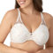 Bali Women's Minimizer, Passion for Comfort Full-Coverage Underwire Bra, Seamless Cups, Opaque, Leaf Print, 38D