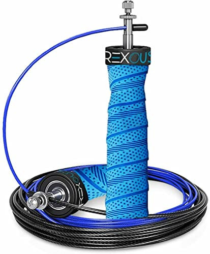 Weighted Jump Rope for Women & Men - 1 Pound (1LB) Adjustable Heavy Speed Jump Rope Handles with Removable Weights 4Crossfit, HIIT Cross Training, fitness, Boxing.