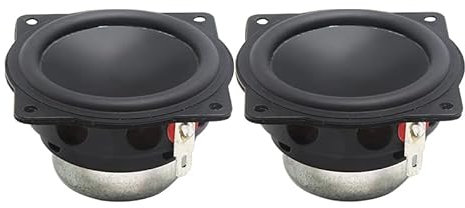 JINGERL 2 inch 20W 4Ohm Full Range Speaker Tweeter Midrange Bass Audio Loudspeaker for Bose Home Theater DIY Accessory 2PCS (Size : 2pcs)