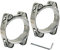 50-60mm Heavy Duty T Bolt Hose Clamp 304 Stainless Steel Double Head Double Layer Hose Pipe Clamp Tube Clamps Band Width 20mm(2 Pieces with Wrench)