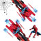 Darryy Lot de 2 Gants de Lanceur pour Enfants, Gant Spider, Spider Héros Cosplay, Jouets de Gant de Lanceur Enfant Lance Toile d'araignée, Jeux Spider