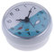 Sharplace Badezimmer-Uhr, Wasserdicht Duschuhr, Bad Wanduhr mit Saugnäpfe, Badezimmeruhr, Pooluhr, Küchenuhr, Quarz Wanduhr für Zuhause, Bad, Küche, Wohnzimmer, Schlafzimmer, Weiß, 75 x 35 mm