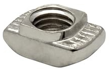 KLAK 20 - Edelstahl Hammermutter Nutenstein M5 Nut 6 für Aluprofil 20-er - 1 Stück
