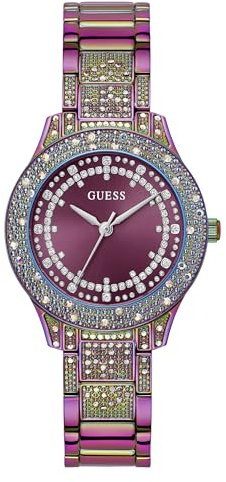 GUESS Damen Uhr Armbanduhr Shooting Star GW0746L3 Edelstahl