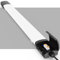 ANTENLICHT 2 Stücke LED Feuchtraumleuchte 120CM mit 36W 3960Lumen Kaltlweiß 5000k, Einfache Montage Wannenleuchte Flach Deckenleuchte Feuchtraum IP65 Werkstattlampe für Büro Keller Garage, Schwarz