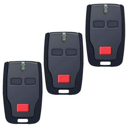 Garagentor-Fernbedienung für BFT Mitto B2, 433,92 MHz Elektrotor-Schlüsselanhänger, 2 Kanäle, Garagentor-Fernbedienung, passend für Rolling BFT Mitto 2, Kleio, Ghibli, TRC 2, Kleio, Ghibli, TR