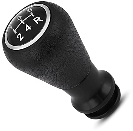 Qqmora 5 Speed Gear Stick Shift Knob, High Strength Bottle Jack Adapter Saddle for Hydraulic Lifting,Gear Shift Head,Shift Accessories