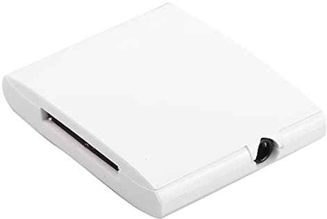 Bluetooth-Empfänger-Adapter, 30-poliger Anschluss, Konvertieren von Sounddock in Bluetooth, 10 m Übertragung, kompatibel mit, iPod, Bluetooth-Geräten, Plug-and-Play, A2DP V1.2 (Weiß)