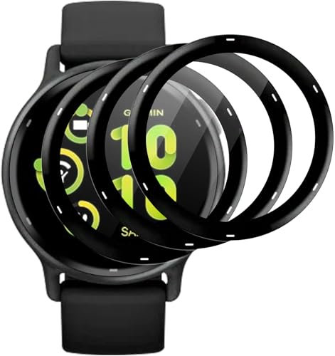 Knrlqim 3 Pezzi Pellicola Protettiva vetro Temperato per Garmin Vivoactive 5,HD Chiaro AntiGraffio Alta Risoluzione Pellicola Protettiva per Garmin Vivoactive 5 Protezione Pellicola