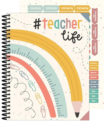 Carson Dellosa We Belong Teacher Planner 2026-2027, Undated 8 x 11