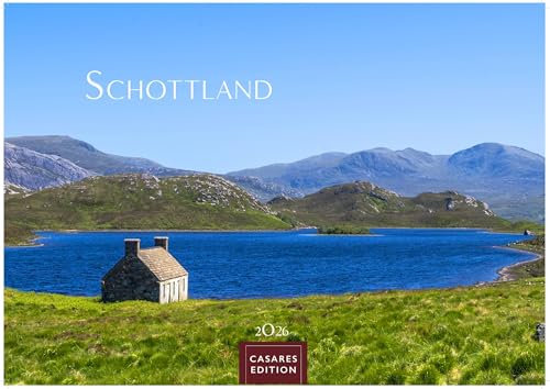 Schottland Kalender 2026 – Wandkalender | Fotokalender England 24x35cm - Faszinierende Bilder von schottischen Highlands, Lochs, Küsten und Nationalparks