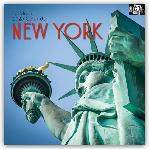 New York 2025 – 16-Monatskalender: Original Gifted Stationery-Kalender [Mehrsprachig] [Kalender] (Wall-Kalender)