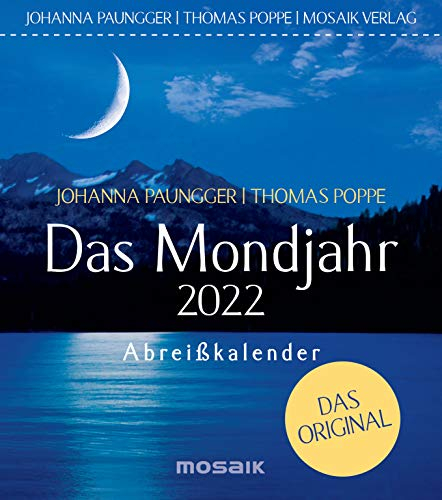 Das Mondjahr 2022: Abreißkalender - Das Original