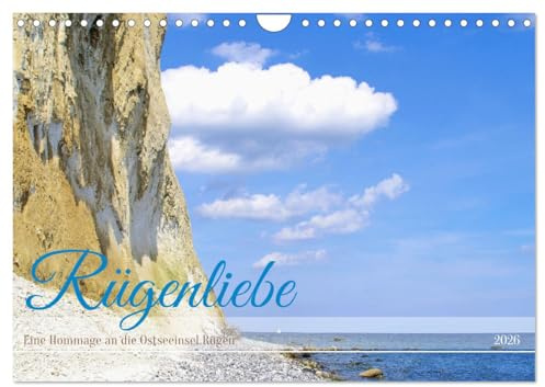 Rügenliebe - Eine Hommage an die Ostseeinsel Rügen (Wandkalender 2026 DIN A4 quer), CALVENDO Monatskalender: Impressionen von der Insel Rügen an der Ostsee (CALVENDO Orte)