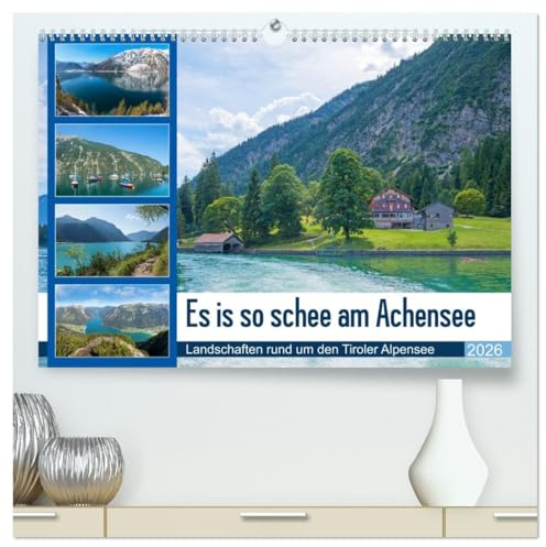 Es is so schee am Achensee 2026 (hochwertiger Premium Wandkalender 2026 DIN A2 quer), Kunstdruck in Hochglanz: Landschaften rund um den Tiroler Alpensee (CALVENDO Natur)