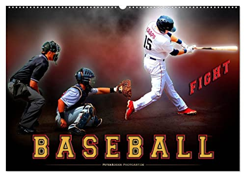 Baseball - Fight (Wandkalender 2026 DIN A2 quer), CALVENDO Monatskalender: Baseball, Teamsport der Extra-Klasse - beeindruckende Bilder einer spektakulären Sportart. (CALVENDO Sport)