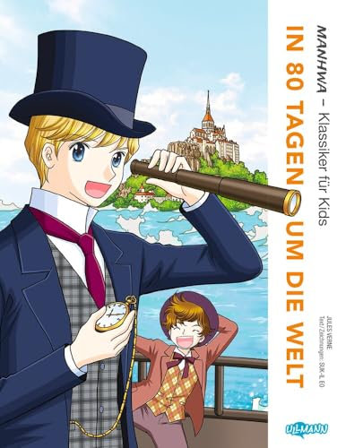 MANHWA - Klassiker für Kids - In 80 Tagen um die Welt: Jules Vernes Abenteuerklassiker als Manhwa für Kinder